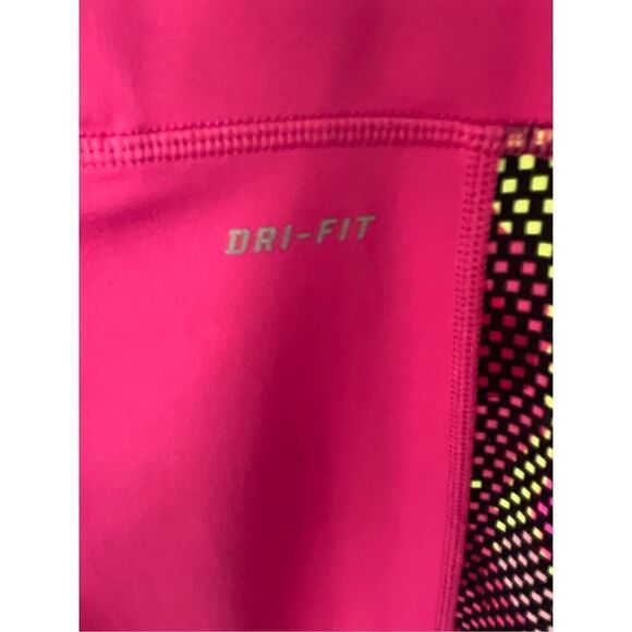 Nike Women’s Leggings Dri Fit Crops M Drawstring and Inside and Outside Pocket - Picture 16 of 16